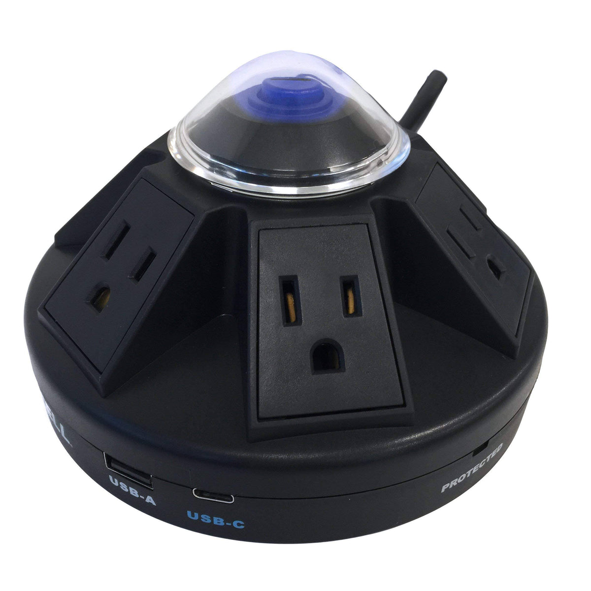 Surge Protector and USB-A & C Charging Station E7070