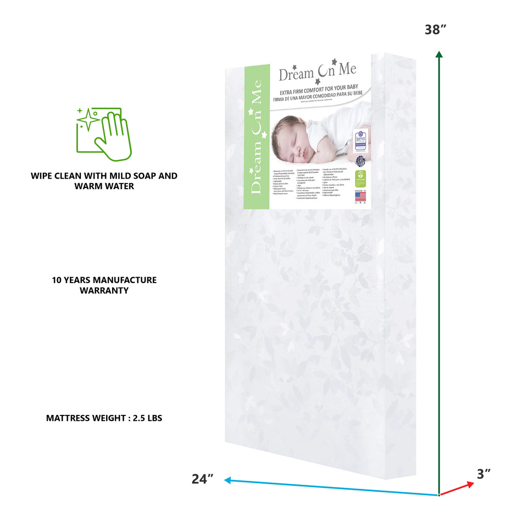 4 in 1 Crib & Toddler Foam Mattress Y142207