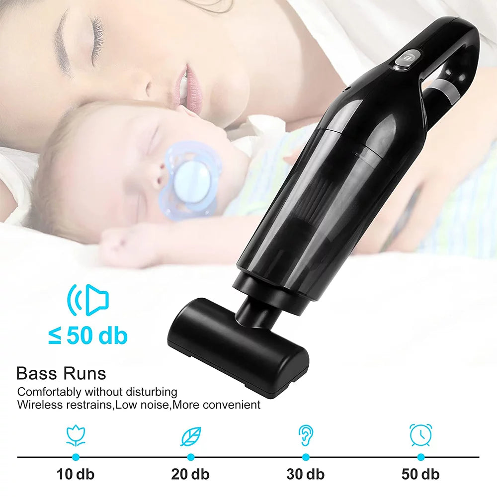 120W Cordless Handheld Car Vacuum Cleaner W99362