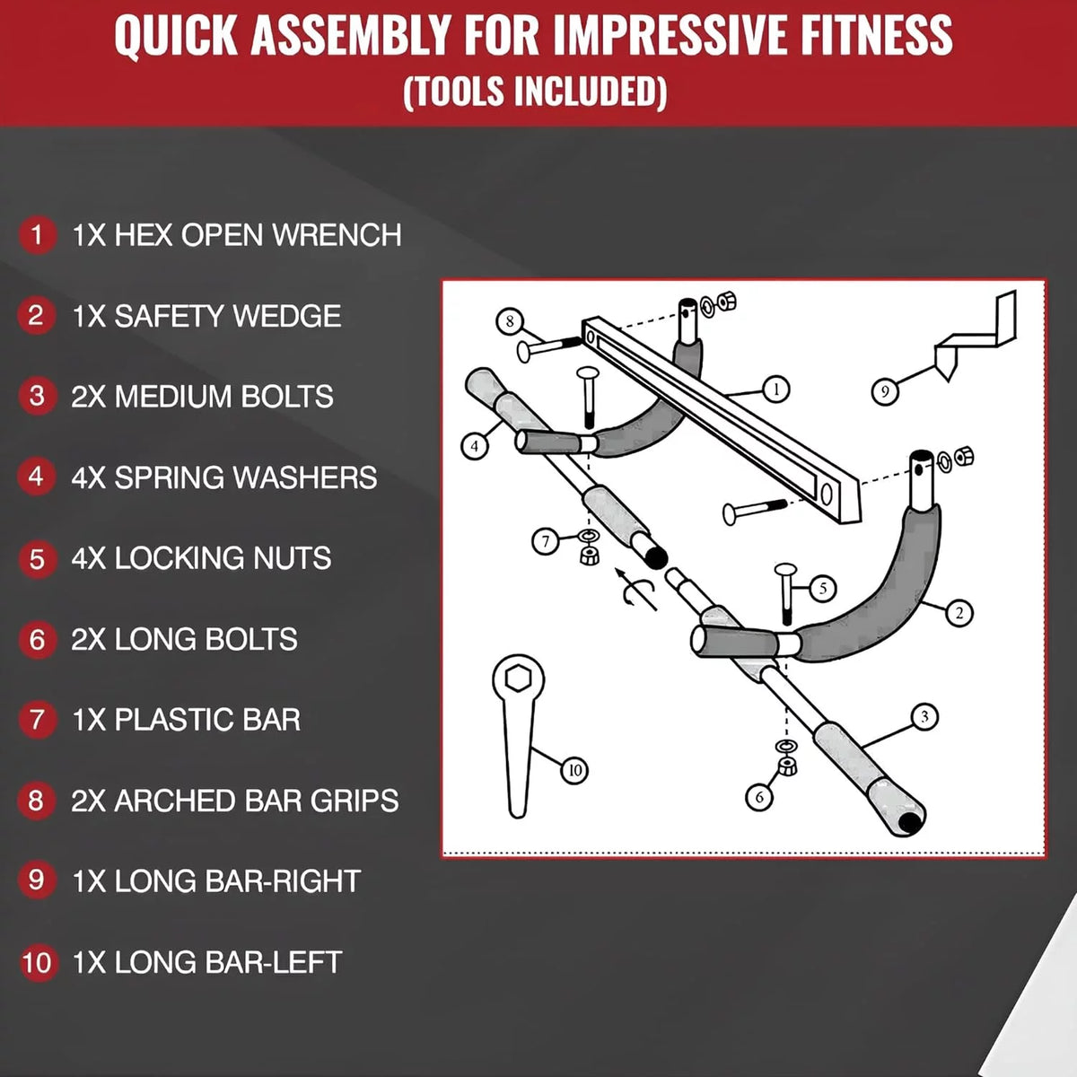 Portable Pull up Bar D71594