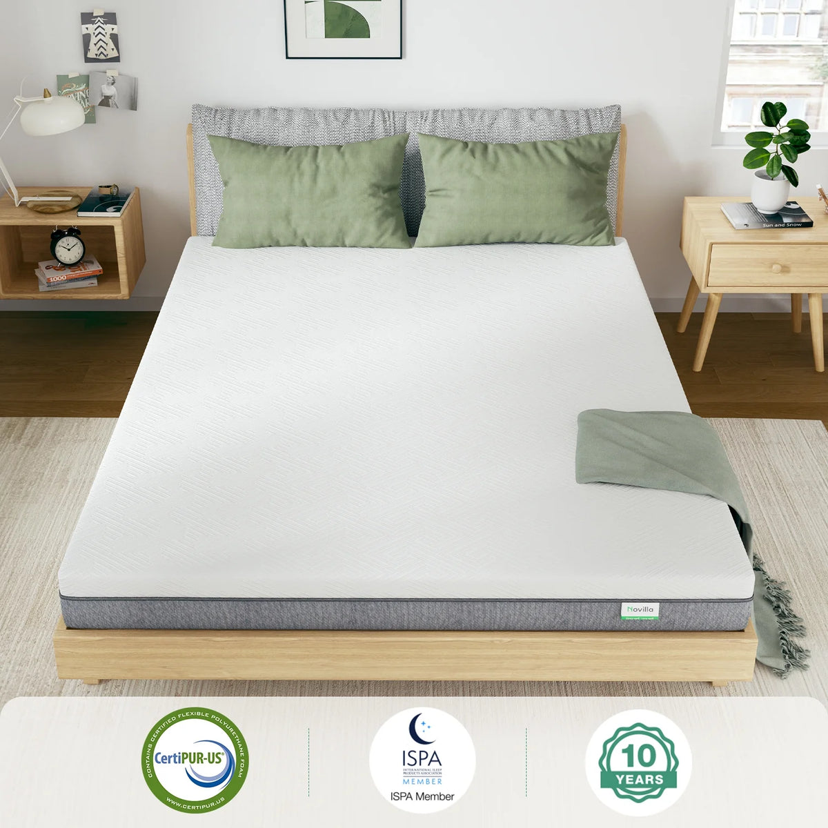 6'' Memory Foam Mattress Queen G4646