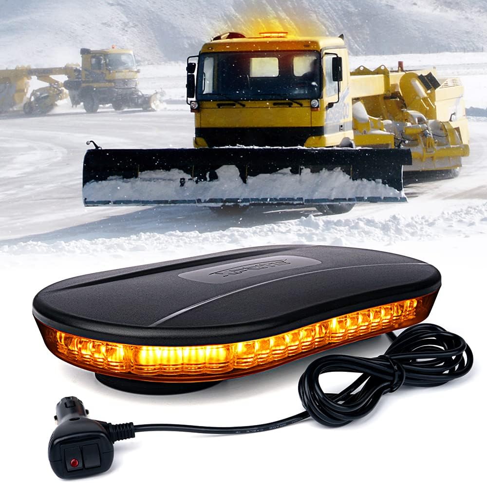 Amber COB LED Rooftop Strobe Beacon Lights Bar E931818