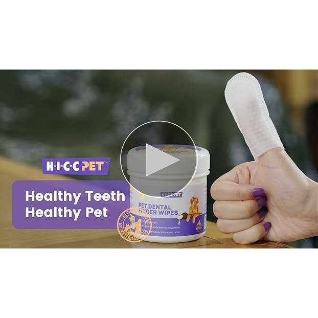 Teeth Cleaning Wipes for Dogs & Cats I182564