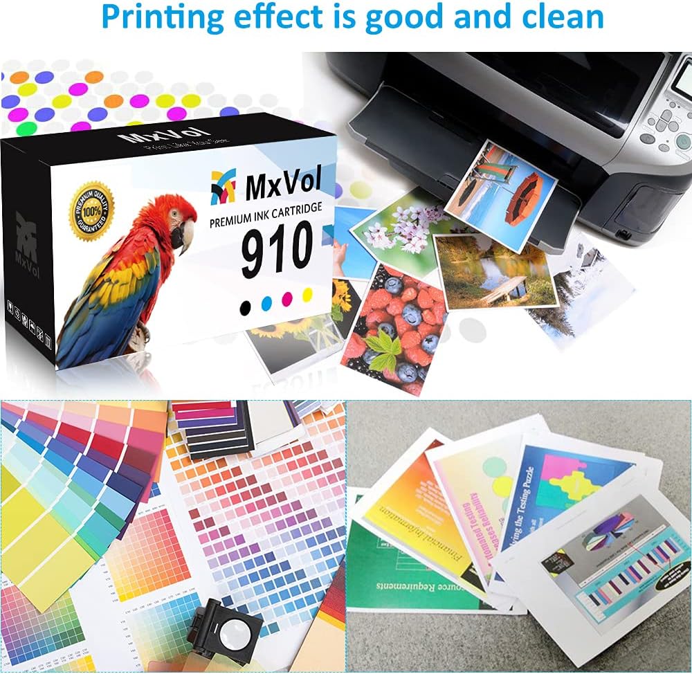 Remanufactured Ink Cartridge Replacement 4-Pack Black Cyan Magenta Yellow B3428