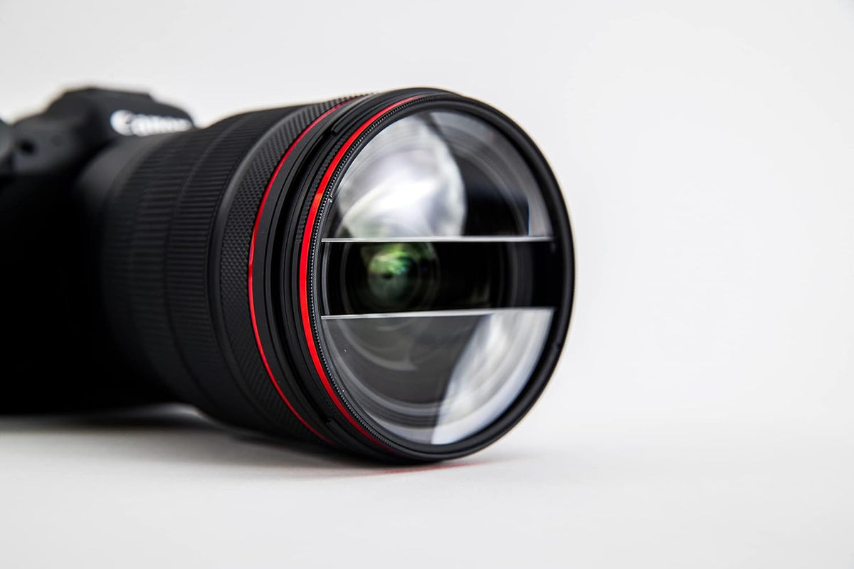 Double Glass Split Diopter Lens Filter 82mm T89471