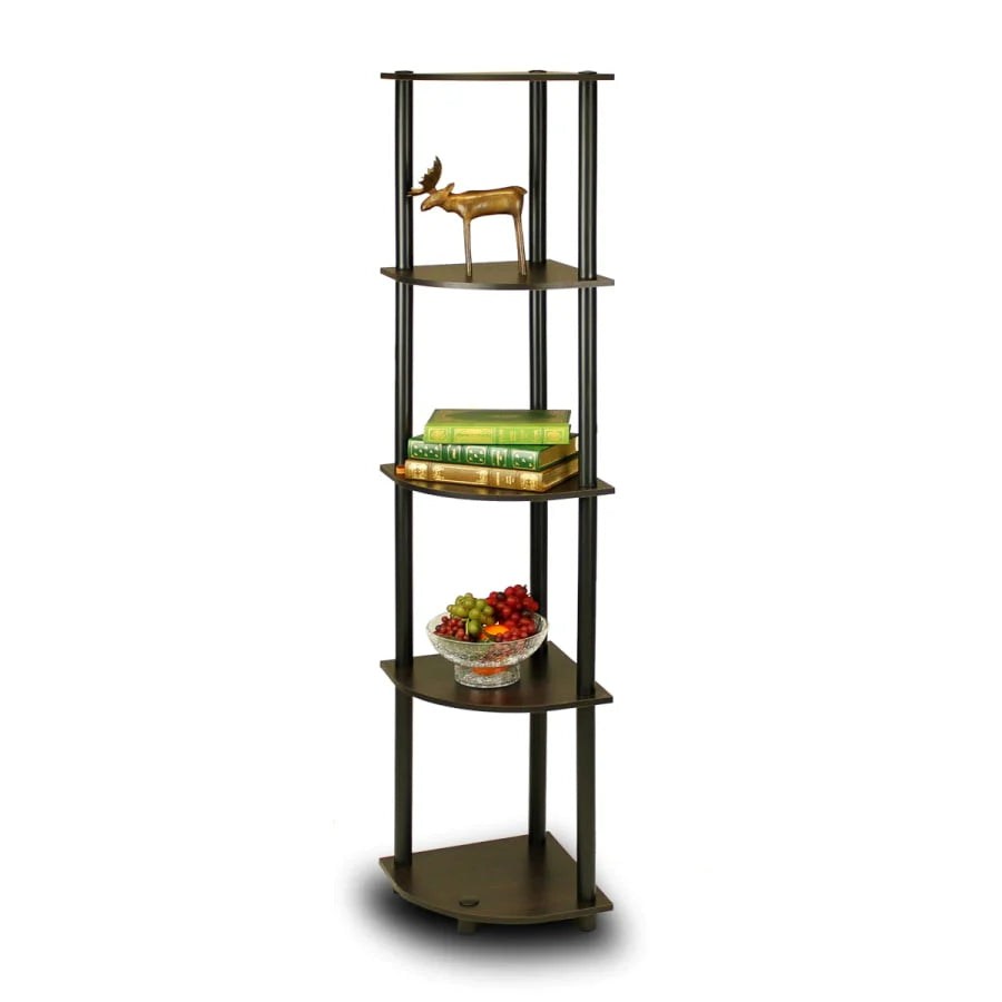 5 Tier Corner Display Rack Shelving Unit O432421
