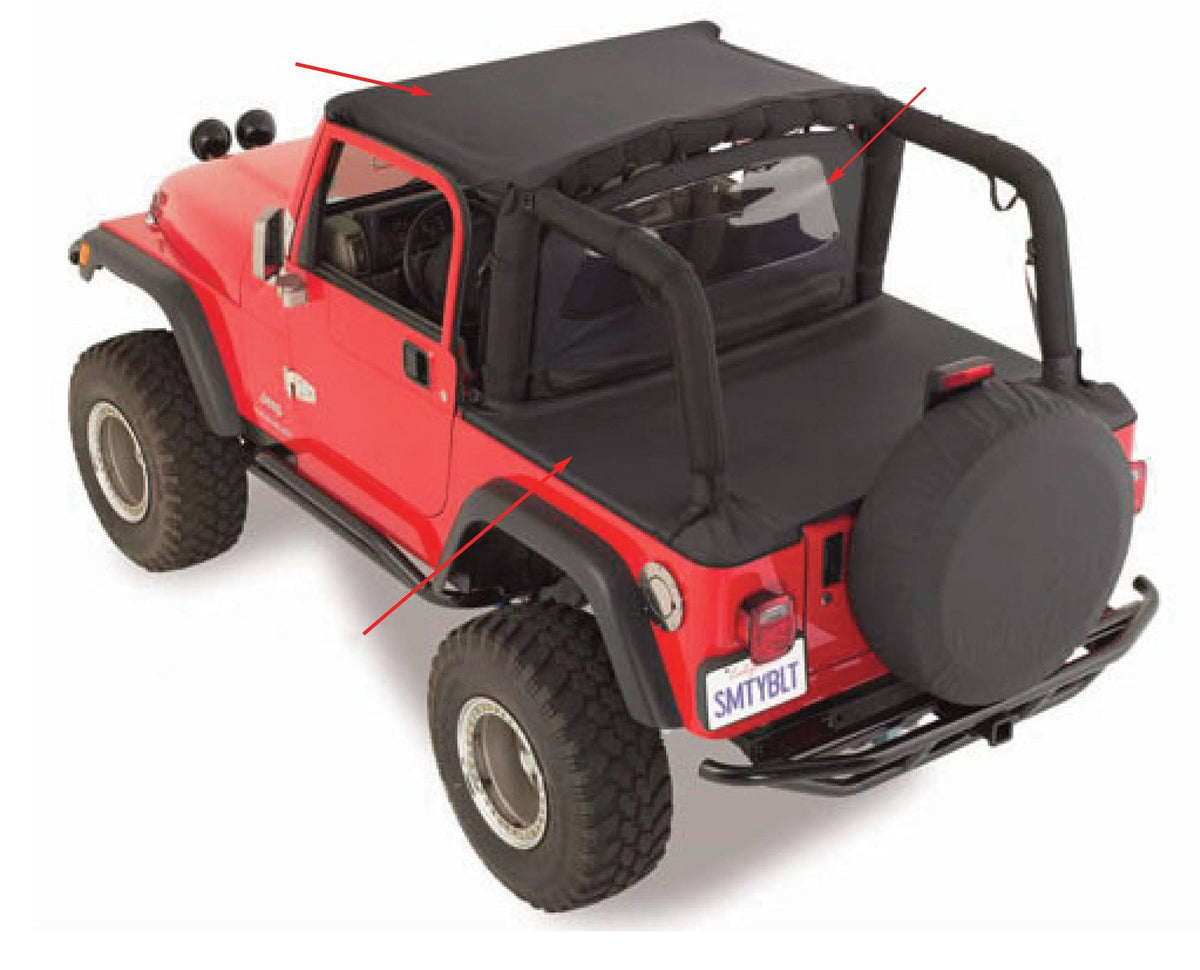 Black Tonneau Cover V30756