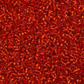 11/0 Silver Lined Red Orange Seed Beads O5935