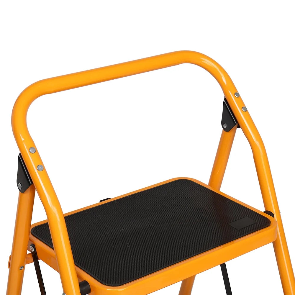 3-Step Ladder, 330 lb. Load Capacity, Iron F874004