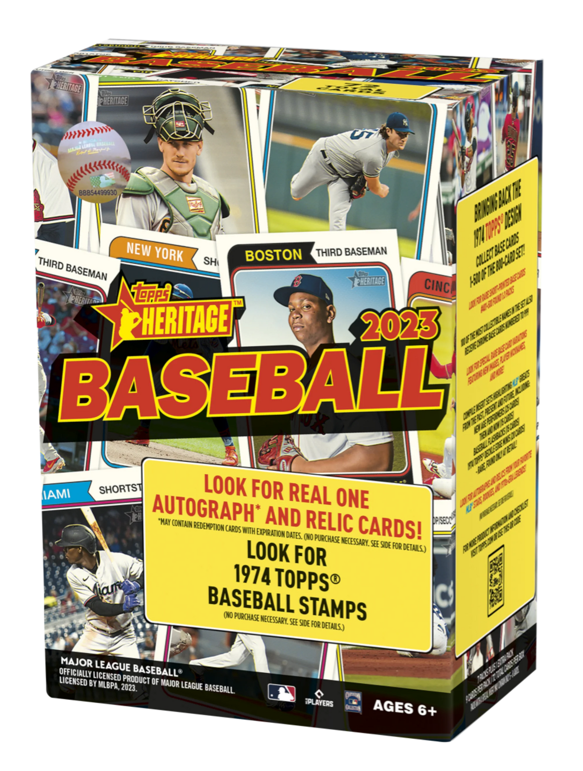 Topps Heritage MLB Baseball Trading Cards Blaster Box G4065