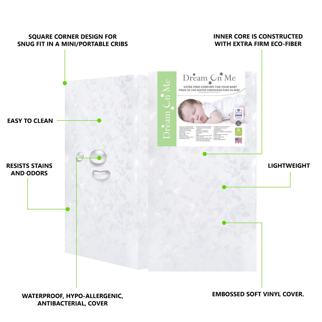 4 in 1 Crib & Toddler Foam Mattress Y142207