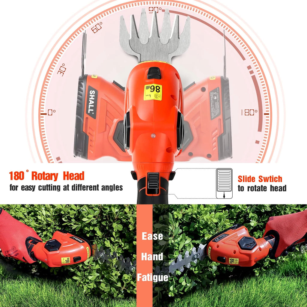 Cordless Hedge Trimmer and Garden Shears W5454