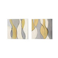 2 Piece Canvas Art Set 14 x 14 P2452