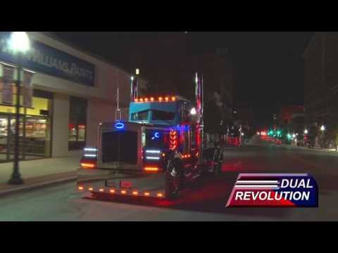 Purple LED Cab Light with Housing N100