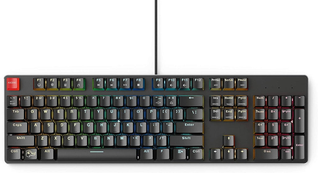 TENKEYLESS 87 Key RGB LED Backlit Mechanical Gaming Keyboard G781085