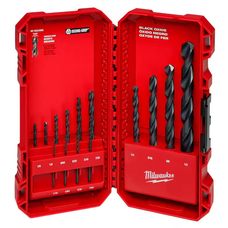 Black Oxide Drill Bit Set 14-Piece S50988