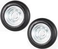 2-Pack Trailer Tire On Rim 480-12 5 Lug Galvanized Wheel M819176