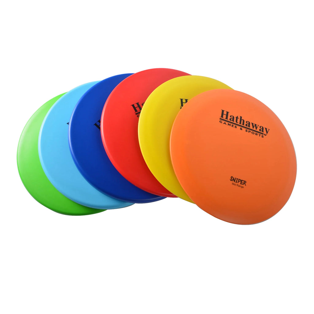 Disc Golf Starter Set with 6 Discs and Case V657