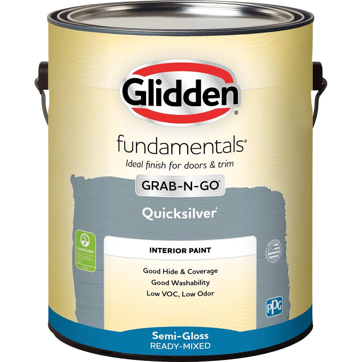 Flat Gray Interior Paint 1 Gallon W733