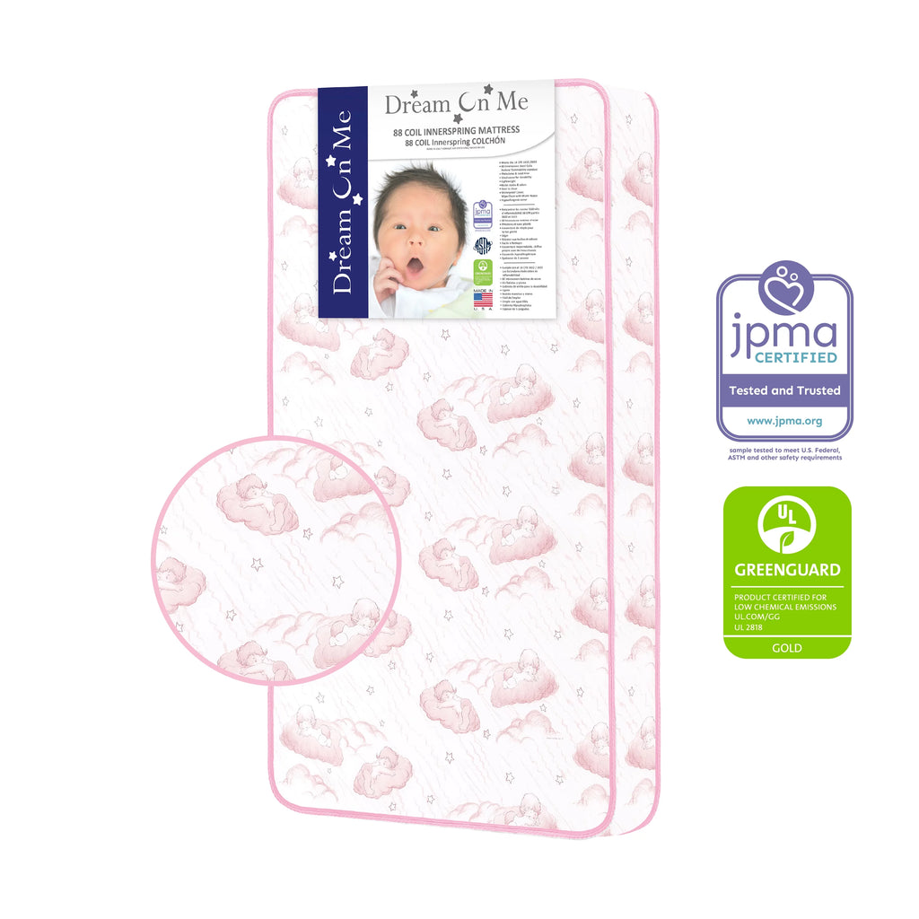 5 88 Coil Crib & Toddler Mattress O829