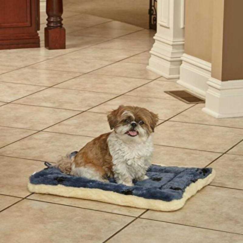 Reversible Paw Print Bed Y636834