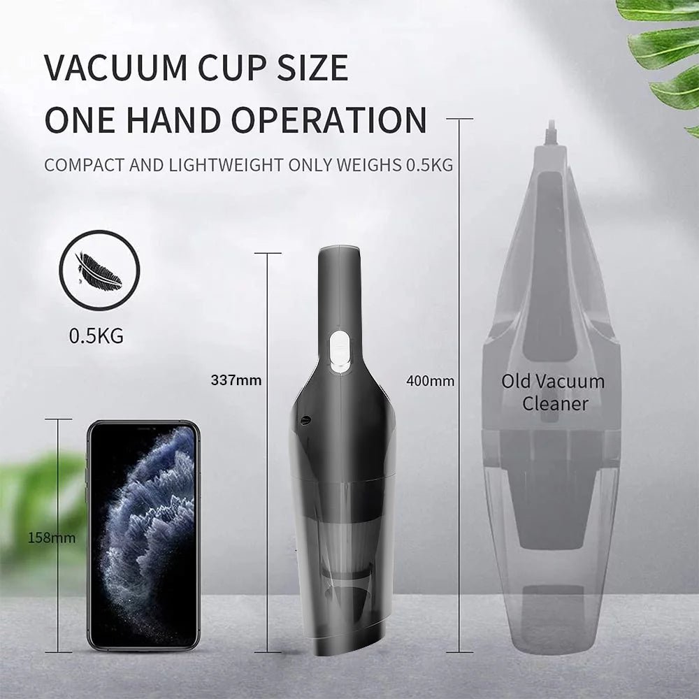 120W Cordless Handheld Car Vacuum Cleaner W99362