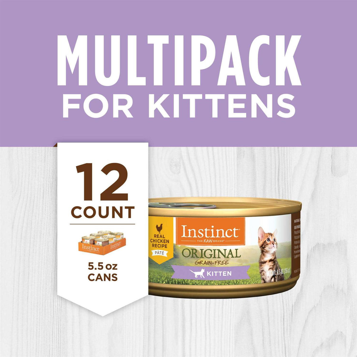Grain-Free Real Chicken Wet Cat Food T55893