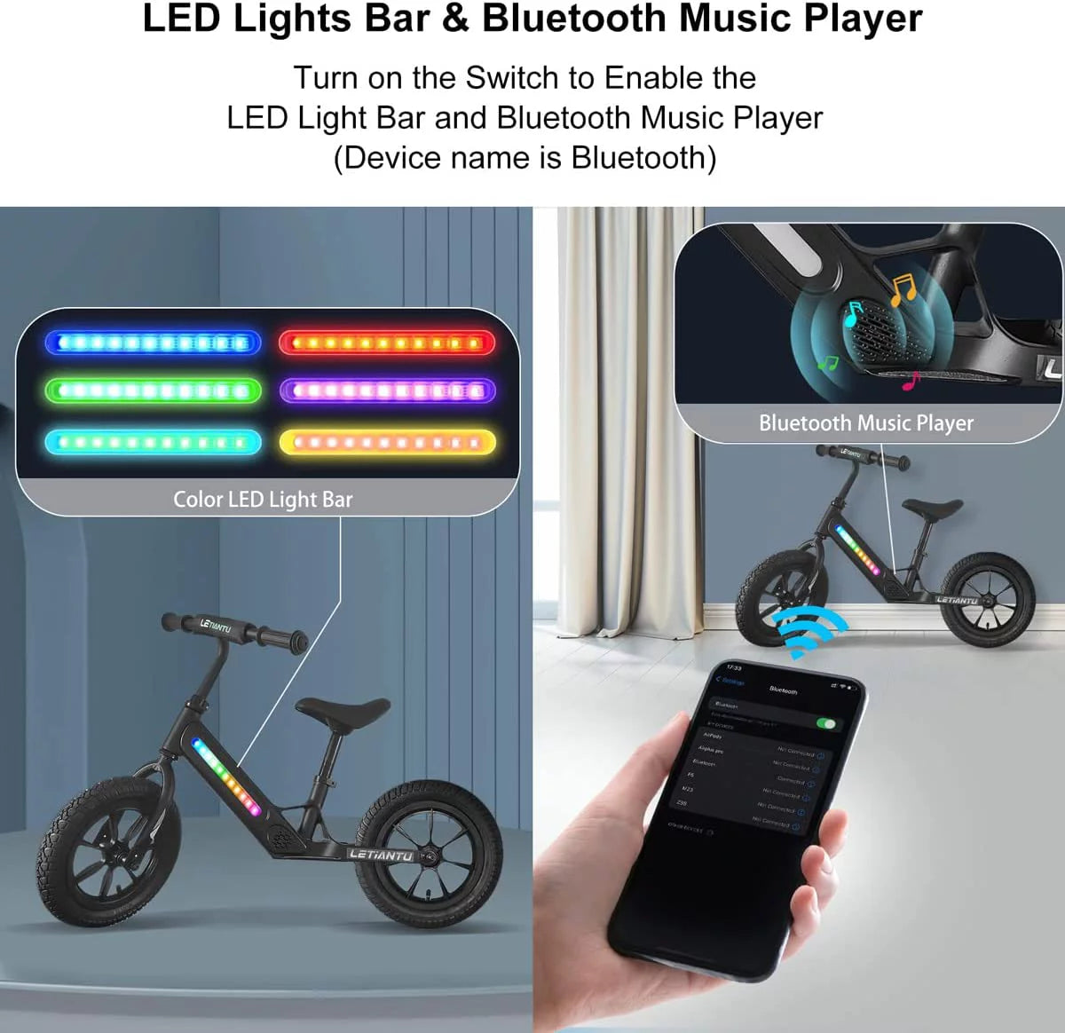 LED Halloween Mask with Bluetooth Programmable Light Up Mask Y381686