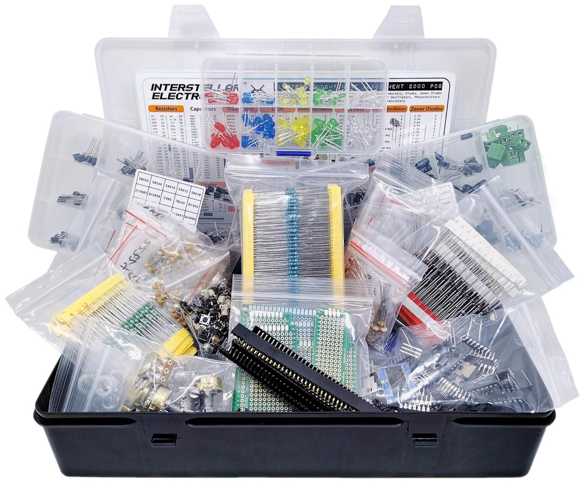 2200 pcs Electronic Component Assortment H75641