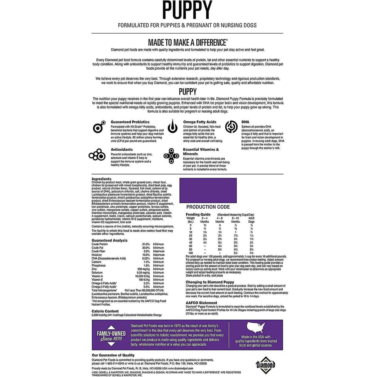 Puppy Food Z71395