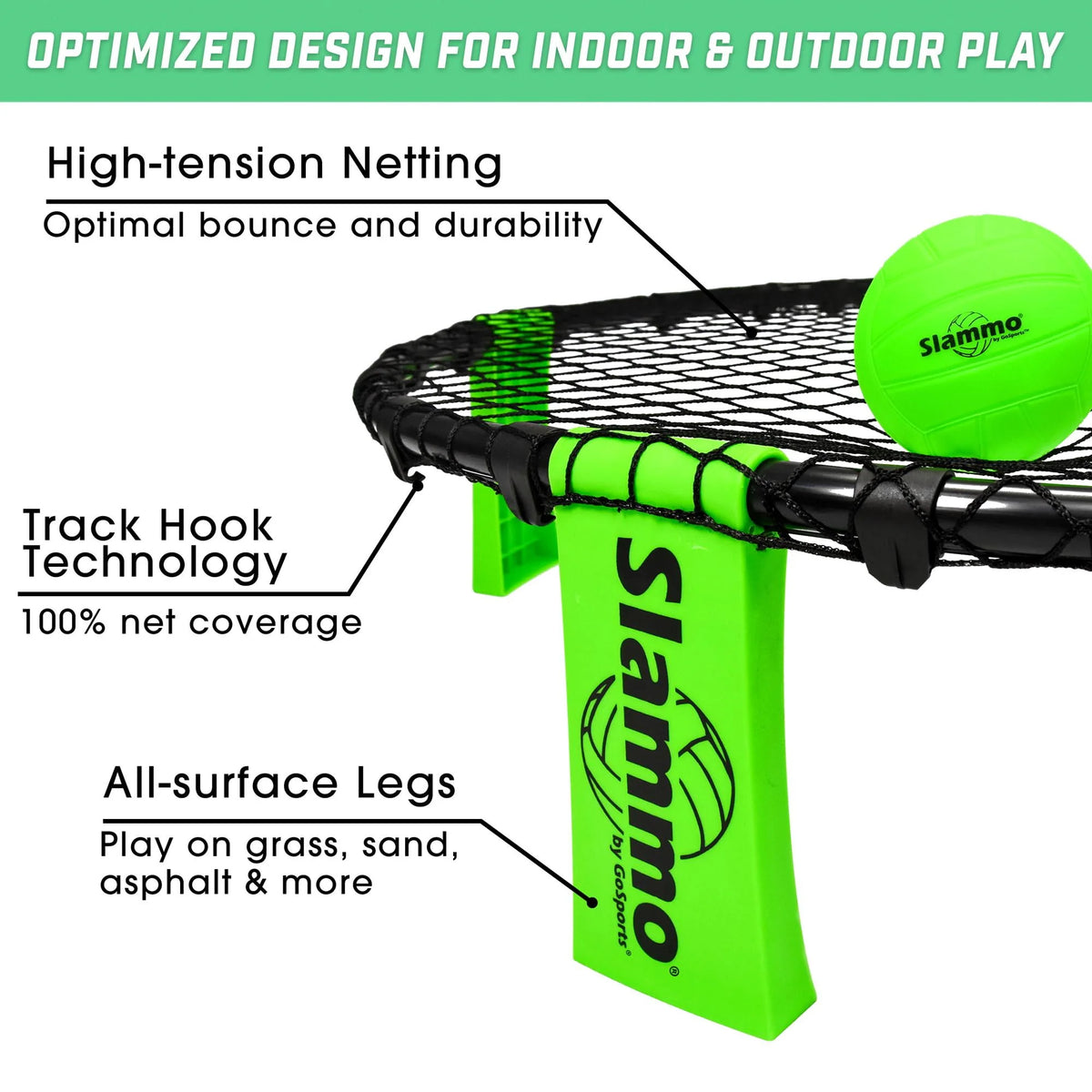 Outdoor Game Set with 3 Balls and Carrying Case S904