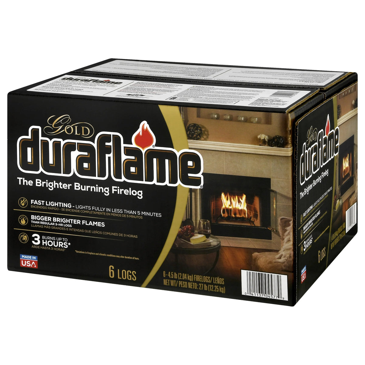 4.5 lb Firelogs 6-Pack P5399