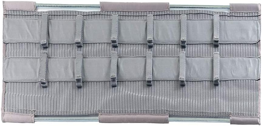 Gray Desk Cable Management Tray with 12 Adjustable Straps O845057