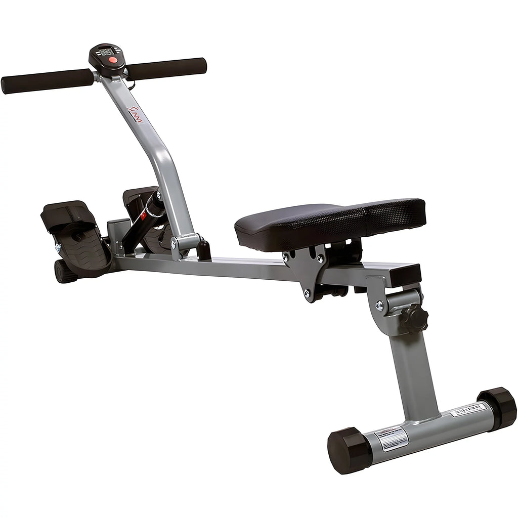 Rowing Machine with Adjustable Resistance and Digital Monitor H52584