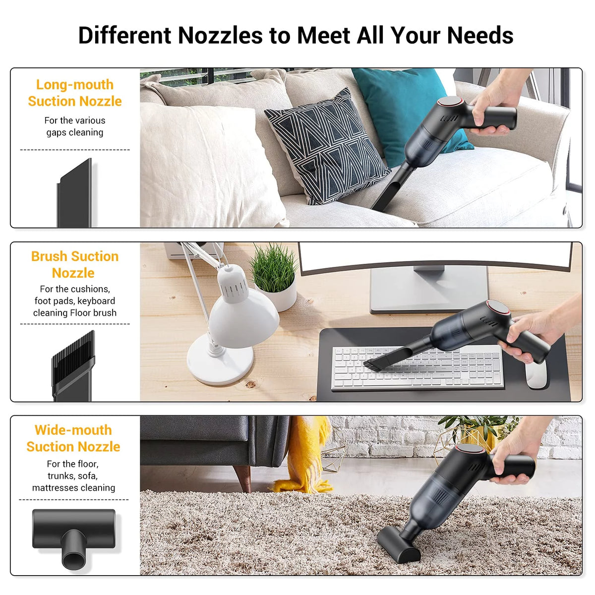 Handheld Cordless Wet Dry Vacuum K392