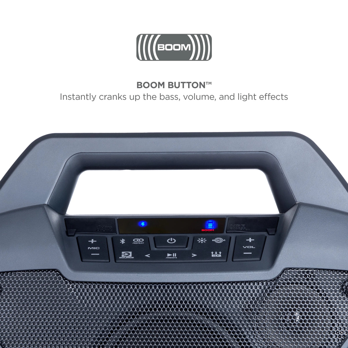Portable Rechargeable Speaker with Lights F188