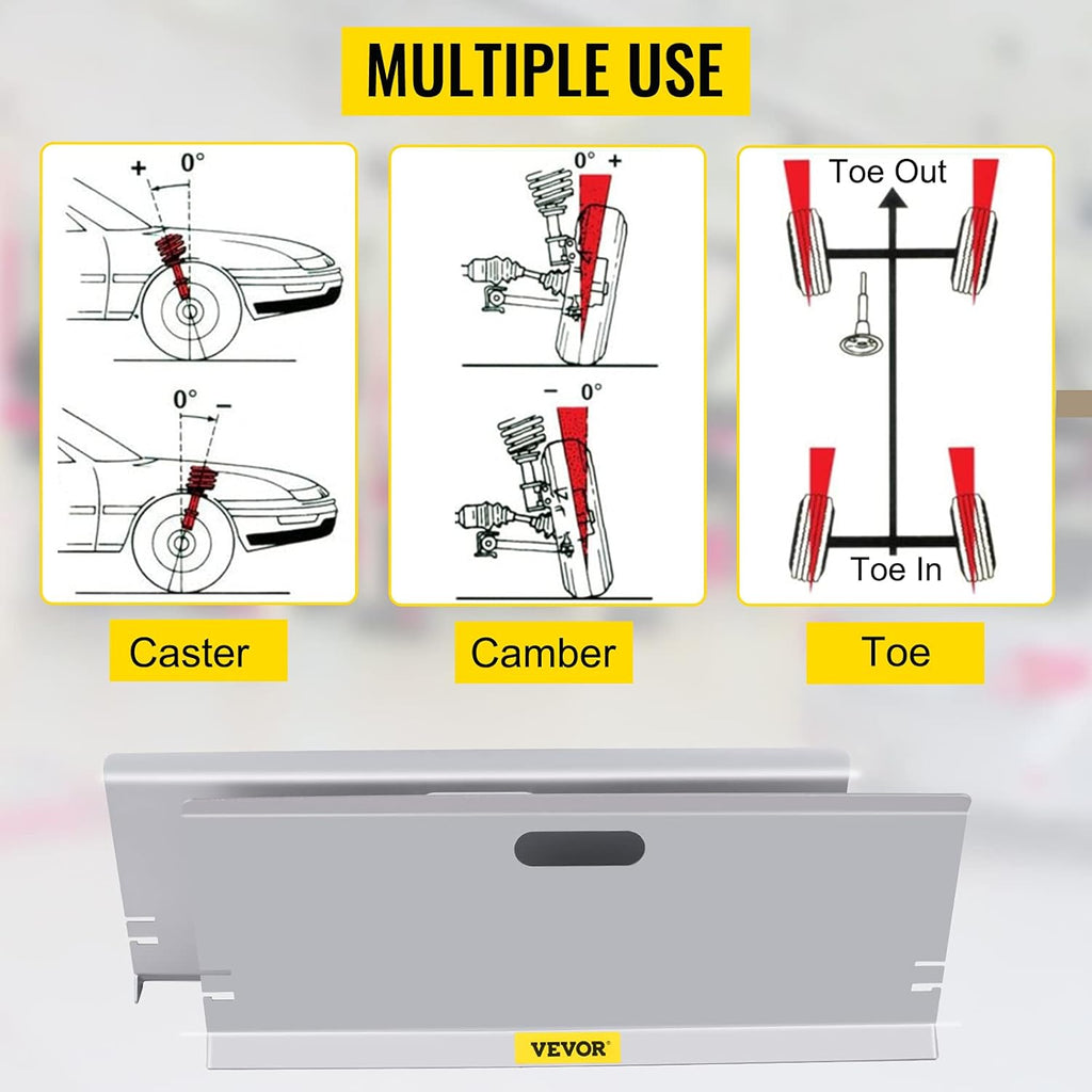 Aluminum Alloy Toe Plates Wheel Alignment Tool B656672