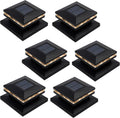 15 Lumen Solar Post Cap Light, 6 Pack A664