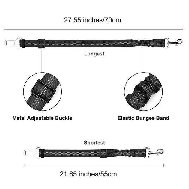 Adjustable Dog Car Seat Belt W371877