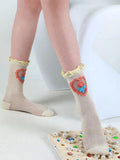 Printed Socks B3597