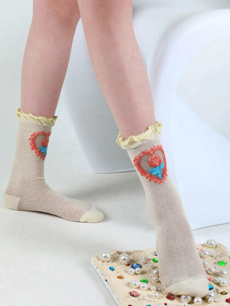 Printed Socks B3597