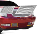 Front Lower Bumper Grille Chrome Stainless Steel V563090