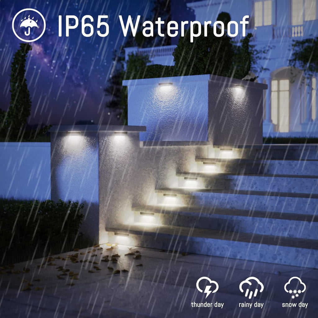 4-Pack 7-Inch LED Retaining Wall Lights O265634