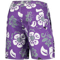 Purple Floral Volley Swim Trunks H5069