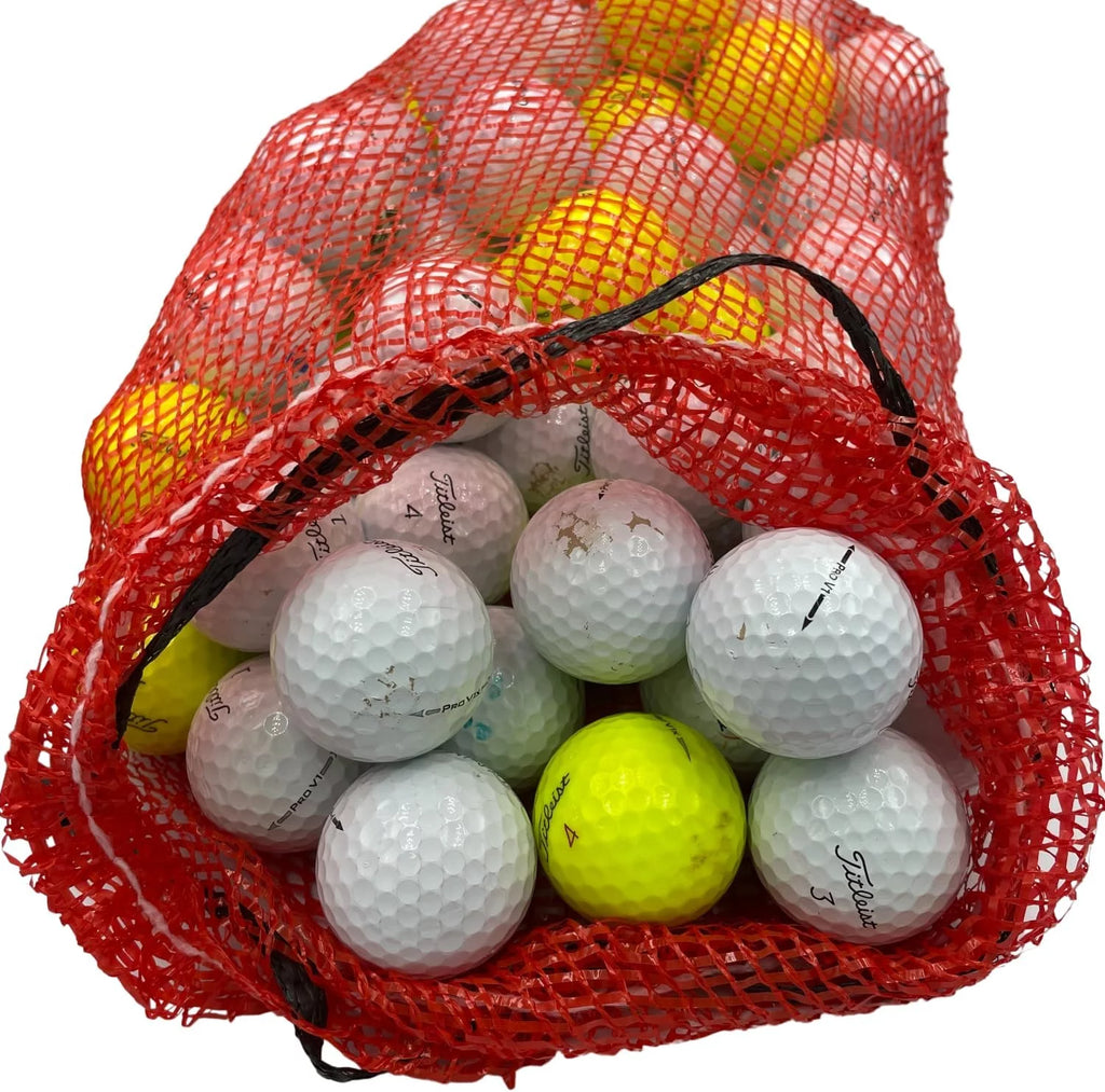 Recycled Golf Balls in Mesh Bag Y740240