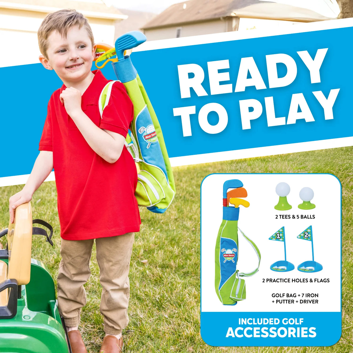 6V Ride On Golf Cart for Toddlers Z6934