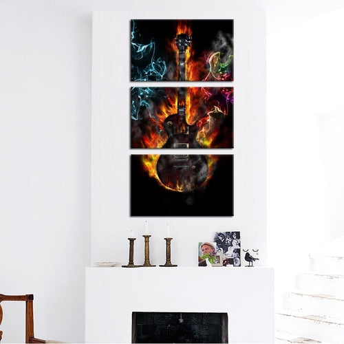 3 Pieces Music Canvas Prints Wall Art P6764