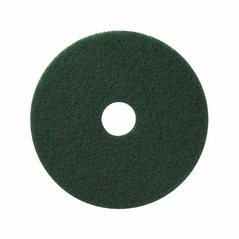Green Scrubbing Floor Pad 5/Case 17 W282