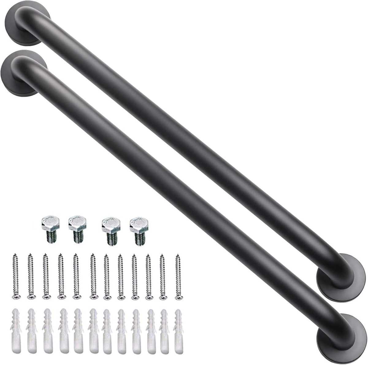 2 Pack 32 Inch Stainless Steel Shower Grab Bar R920942