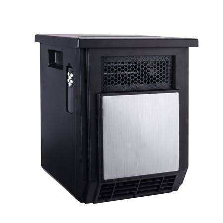 1500W 4-element Infrared Cabinet Space Heater, Black K264815